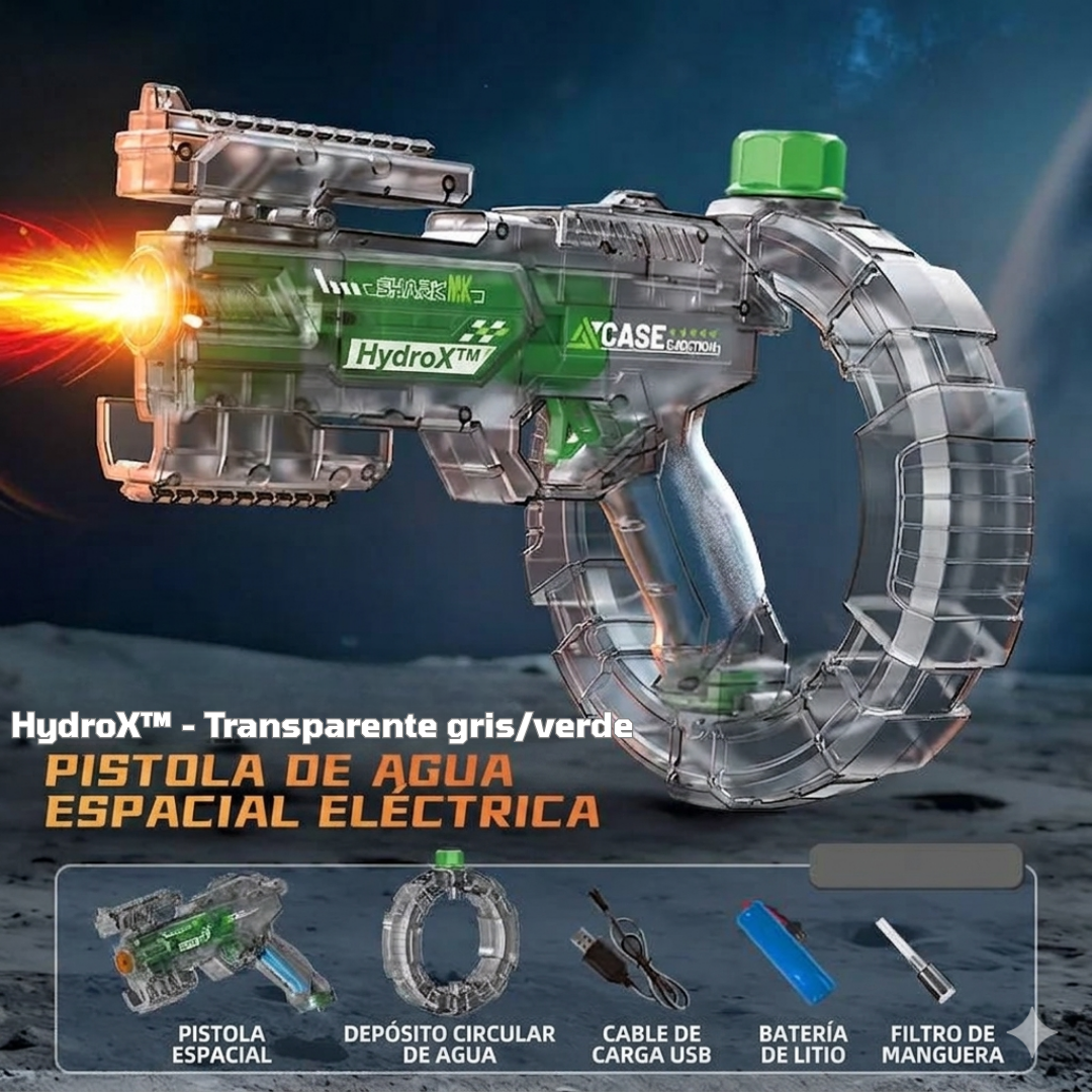 Oferta Mayo | HydroX™ – Pistola de Agua Eléctrica Automática Original | Pocas Unidades en Oferta