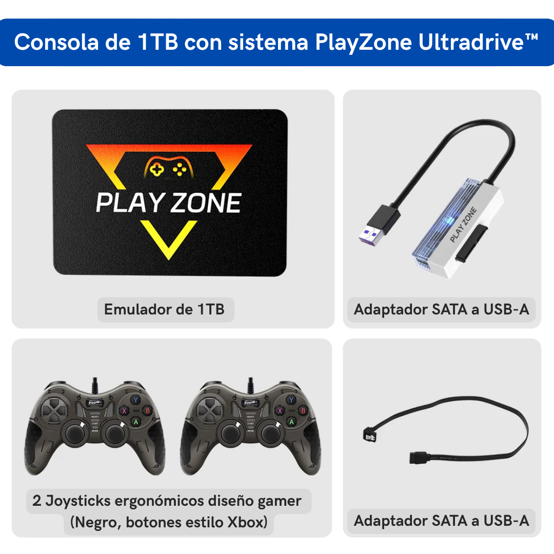 PlayZone UltraDrive™ – Consola Portátil Original de Alta Potencia | 55% de Descuento Solo hasta el 23 de Noviembre⌛