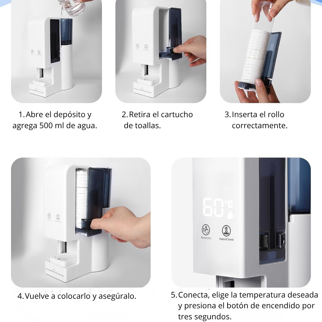 GlowSpa™ Pro – Sistema de Toallas Calientes para Skincare Profesional en Casa | Hasta 40% OFF ⌛ Últimas Unidades