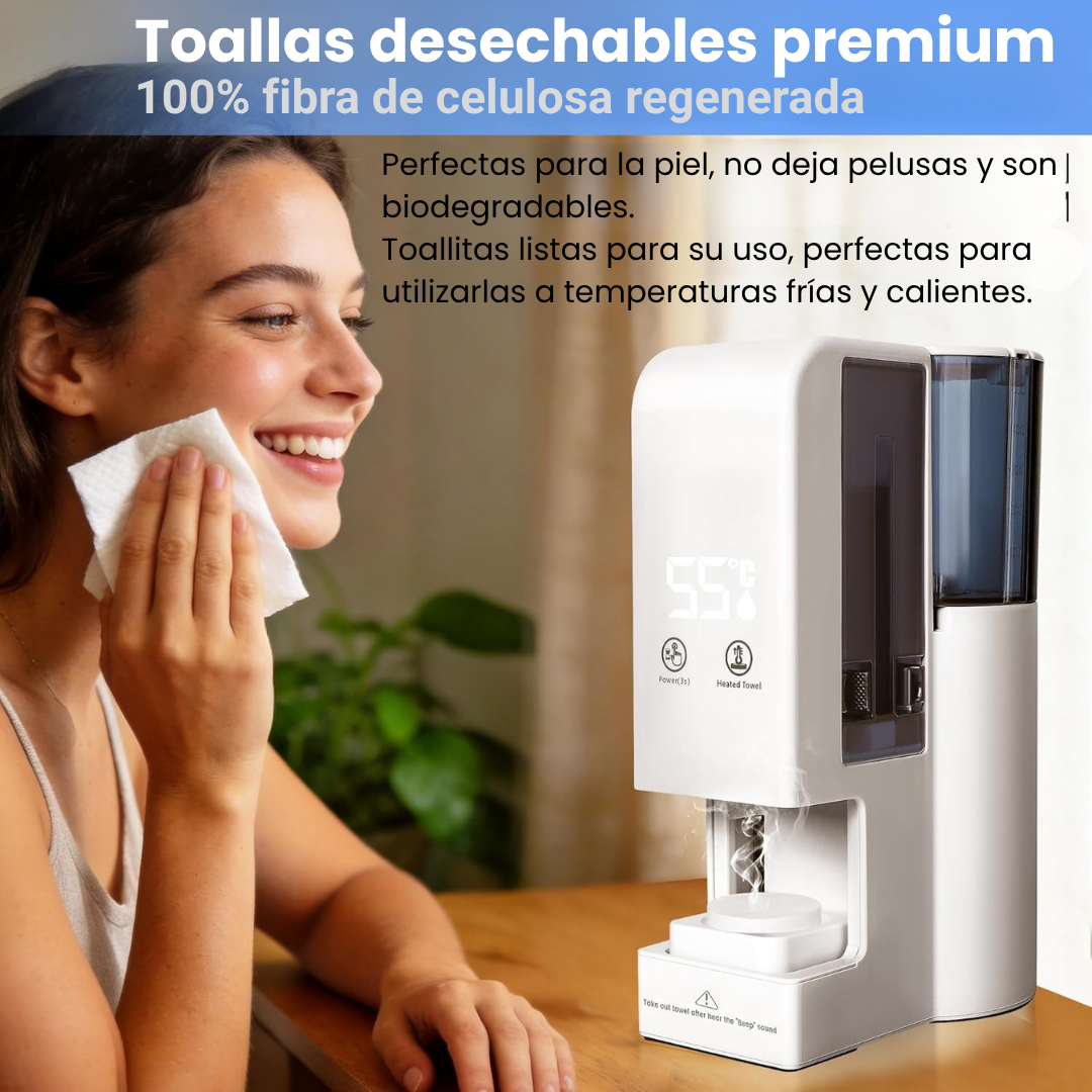 GlowSpa™ Pro – Sistema de Toallas Calientes para Skincare Profesional en Casa | Hasta 40% OFF ⌛ Últimas Unidades
