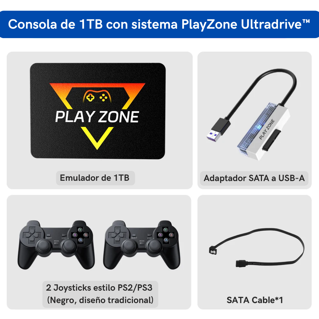 PlayZone UltraDrive™ – Consola Portátil Original de Alta Potencia | 55% de Descuento Solo hasta el 23 de Noviembre⌛