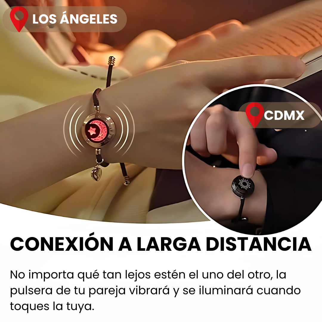 LovePulse™ Original – Pulseras Inteligentes de Amor a Distancia | Descuento hasta agotar stock ⌛ Últimas Unidades