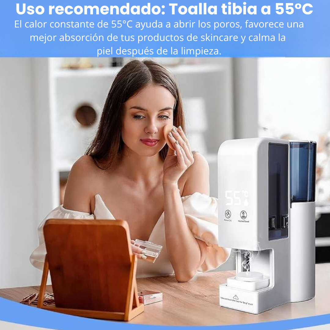 GlowSpa™ Pro – Sistema de Toallas Calientes para Skincare Profesional en Casa | Hasta 40% OFF ⌛ Últimas Unidades