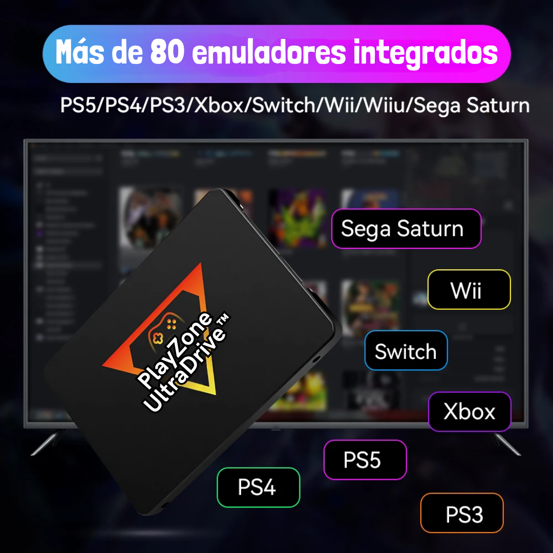 PlayZone UltraDrive™ – Consola Portátil Original de Alta Potencia | 55% de Descuento Solo hasta el 23 de Noviembre⌛