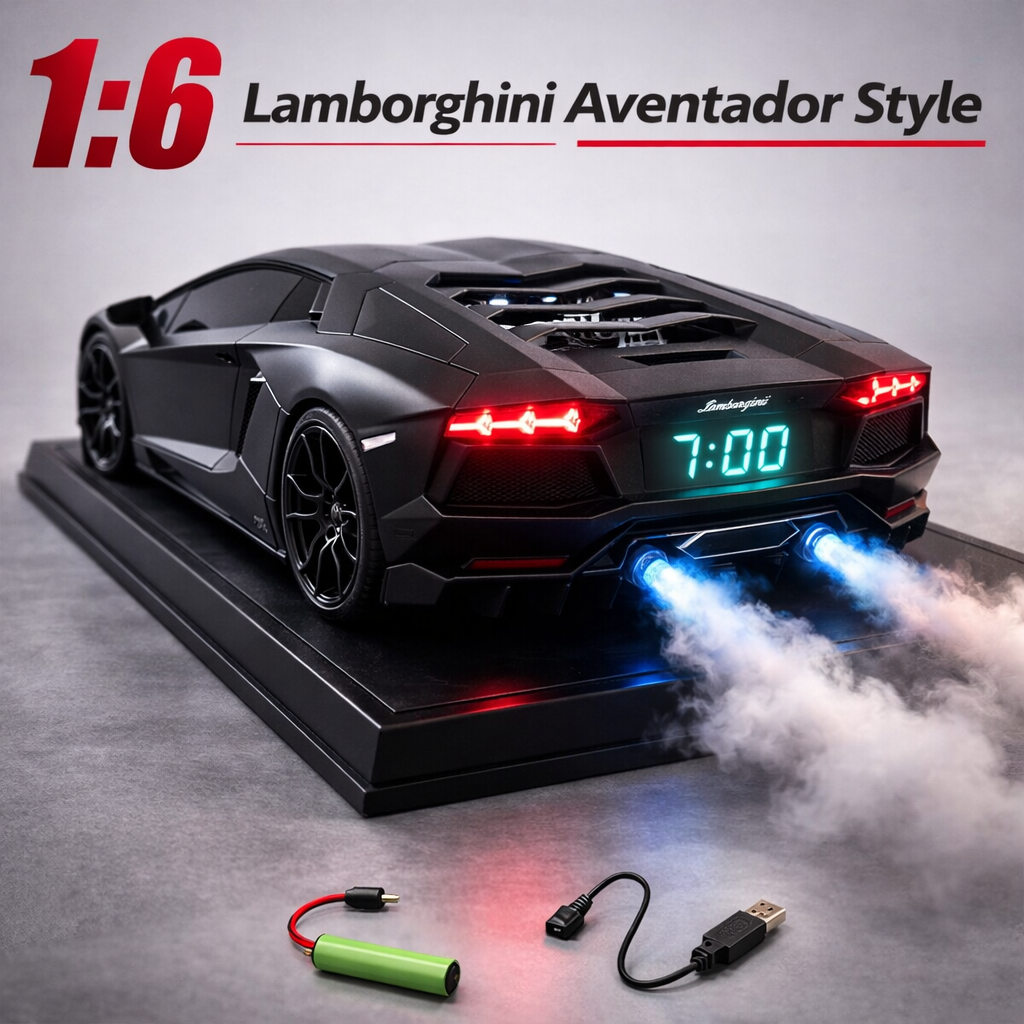 Oferta Mayo | IGNITION X™ – Despertador con motor real, humo y sonido de arranque
