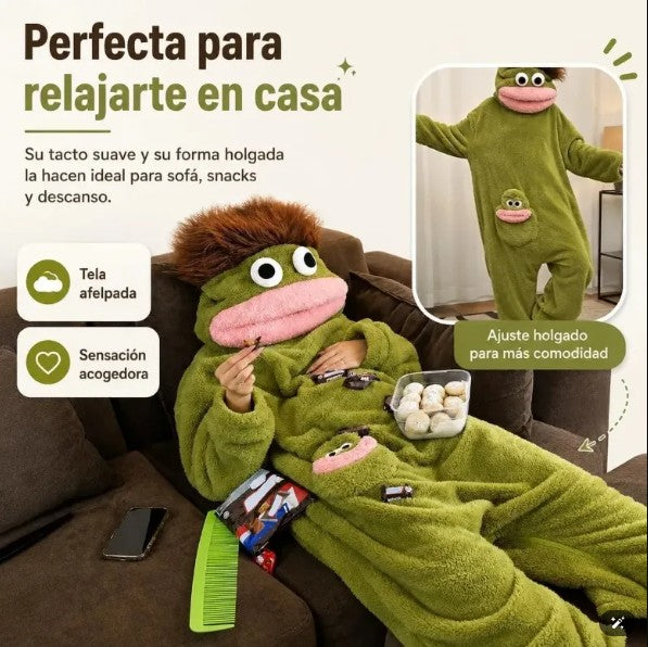 MonsterNap™ – Pijama Monstruo Bocón de Una Pieza | Viral en TikTok | Adultos y Niños