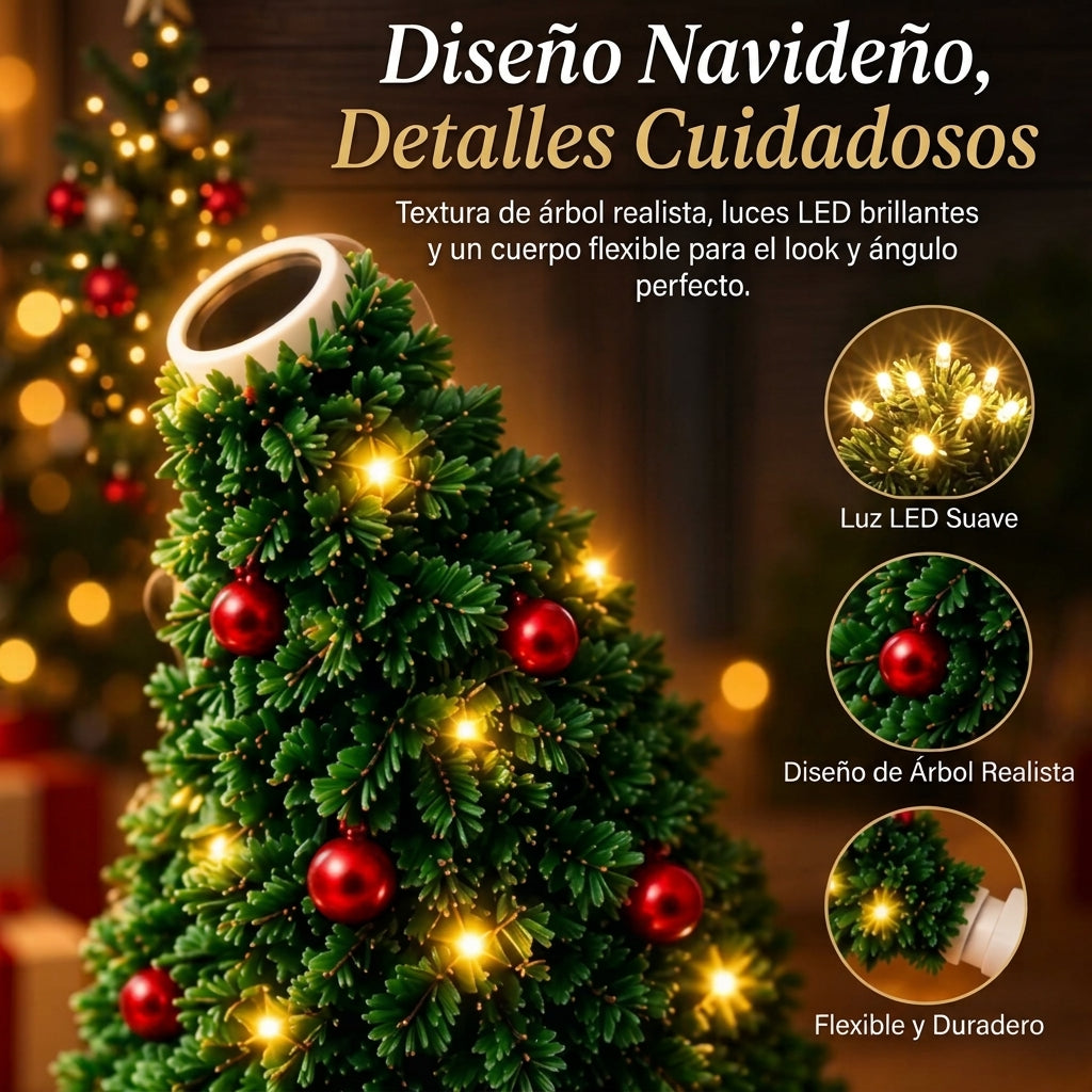 Navilux™ – Árbol Proyector de Navidad USB | Llena tu techo de Navidad (Lleva 2 y Paga 1)