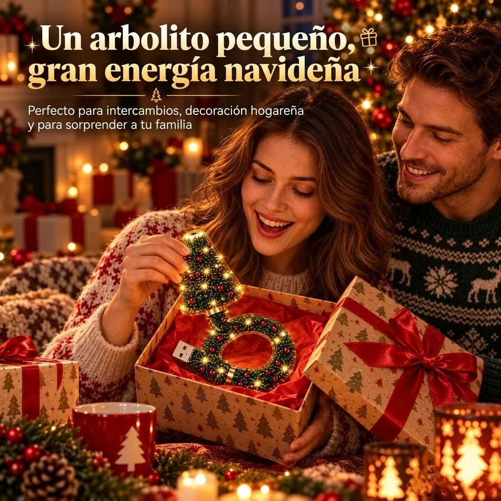 Navilux™ – Árbol Proyector de Navidad USB | Llena tu techo de Navidad (Lleva 2 y Paga 1)