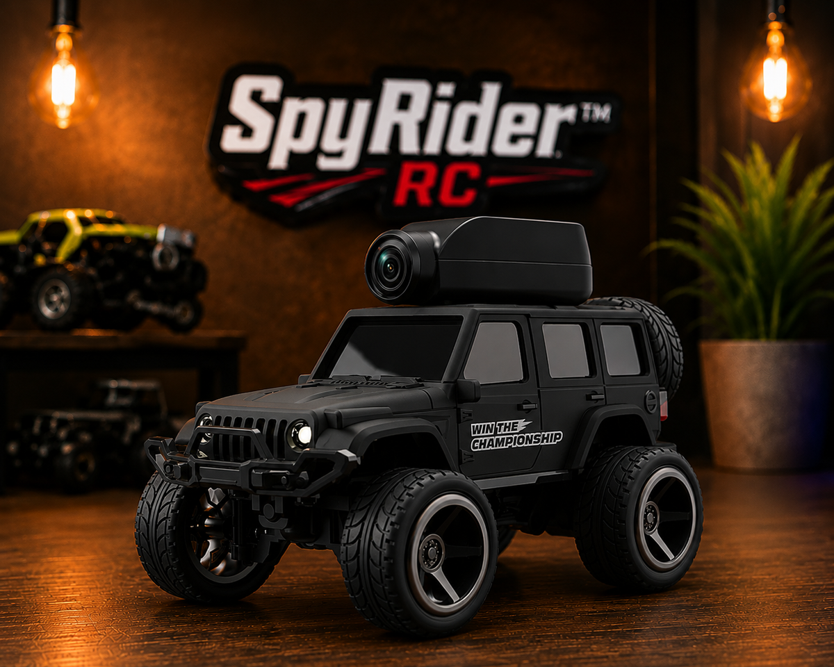 SpyRider™ – Mini Auto RC 1:64 con Cámara HD FPV, WiFi y App | Producto Viral, poco stock